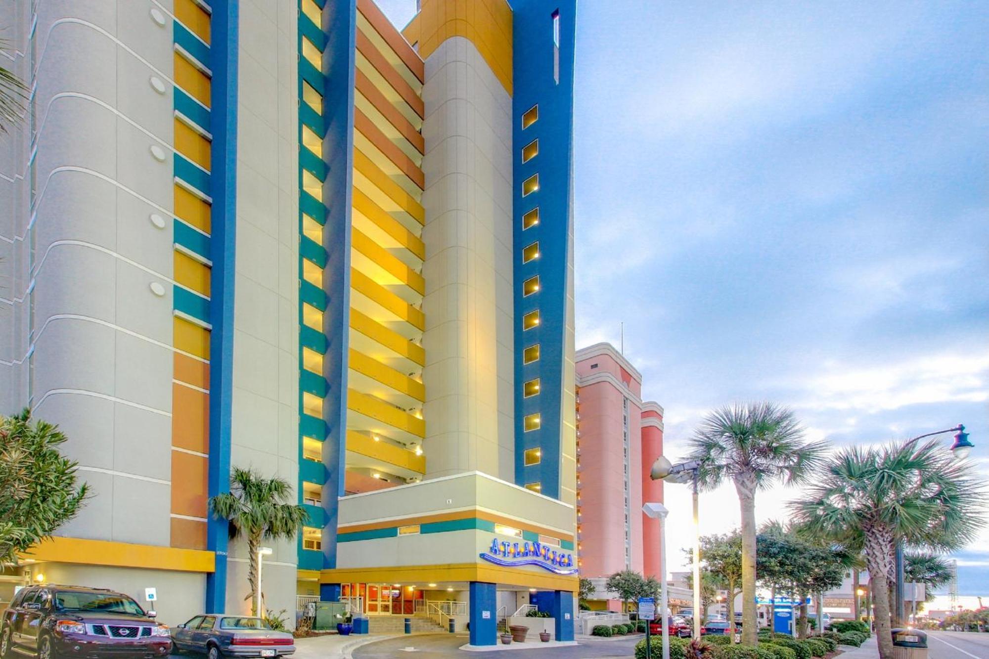 Hosteeva Stunning Atlantica Resort Condo W Ocean-Front Views And Pools Мертл-Біч Екстер'єр фото